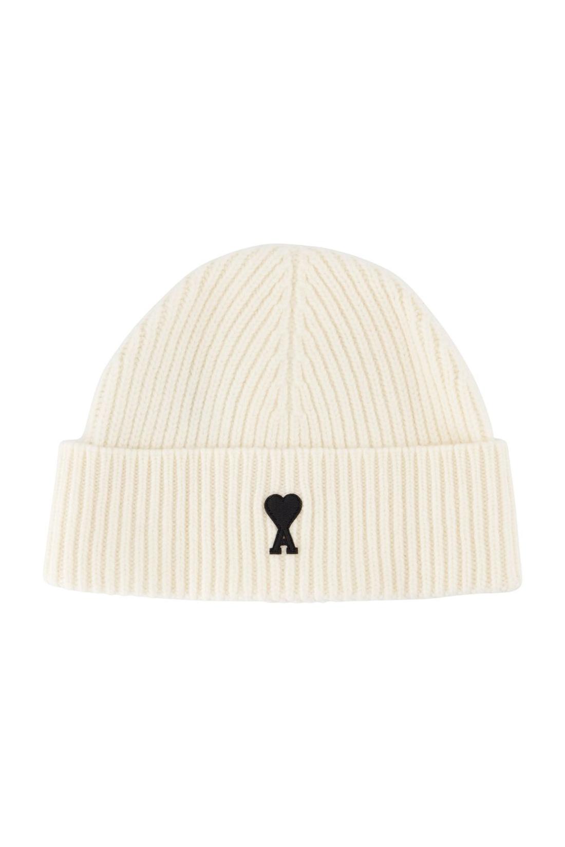 Adc Mütze - AMI Paris - Wolle - Weiß-Outdoor-Ami Paris-One size-white-ARCHIVIST