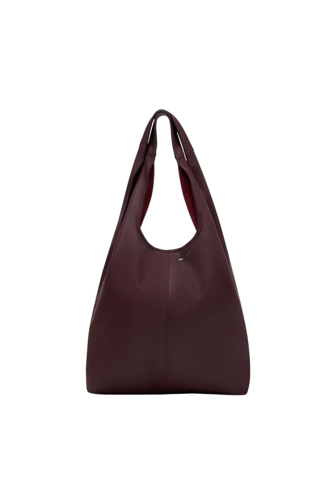 Ami Paris-Einkaufstasche Etienne - AMI Paris - Leder - Bordeaux-Taschen-Black-Deal-Outlet-by-ARCHIVIST