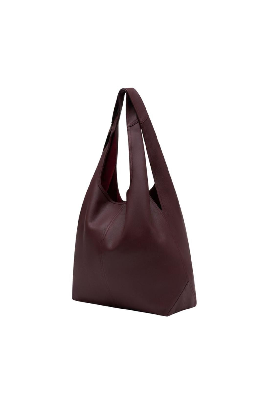 Ami Paris-Einkaufstasche Etienne - AMI Paris - Leder - Bordeaux-Taschen-Black-Deal-Outlet-by-ARCHIVIST