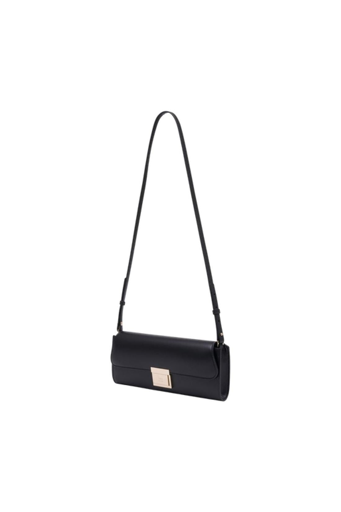 Ami Paris-Mimi Schultertasche - AMI Paris - Leder - Schwarz-Taschen-Black-Deal-Outlet-by-ARCHIVIST