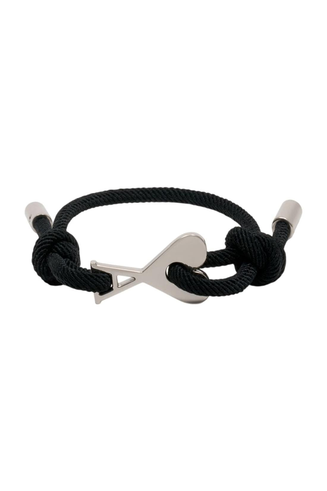 Herzfreund Armband Seil - AMI Paris - Metall - Schwarz