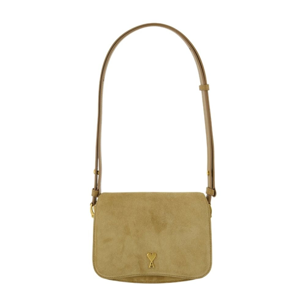Umhängetasche Paris Paris – AMI Paris – Leder – Khaki
