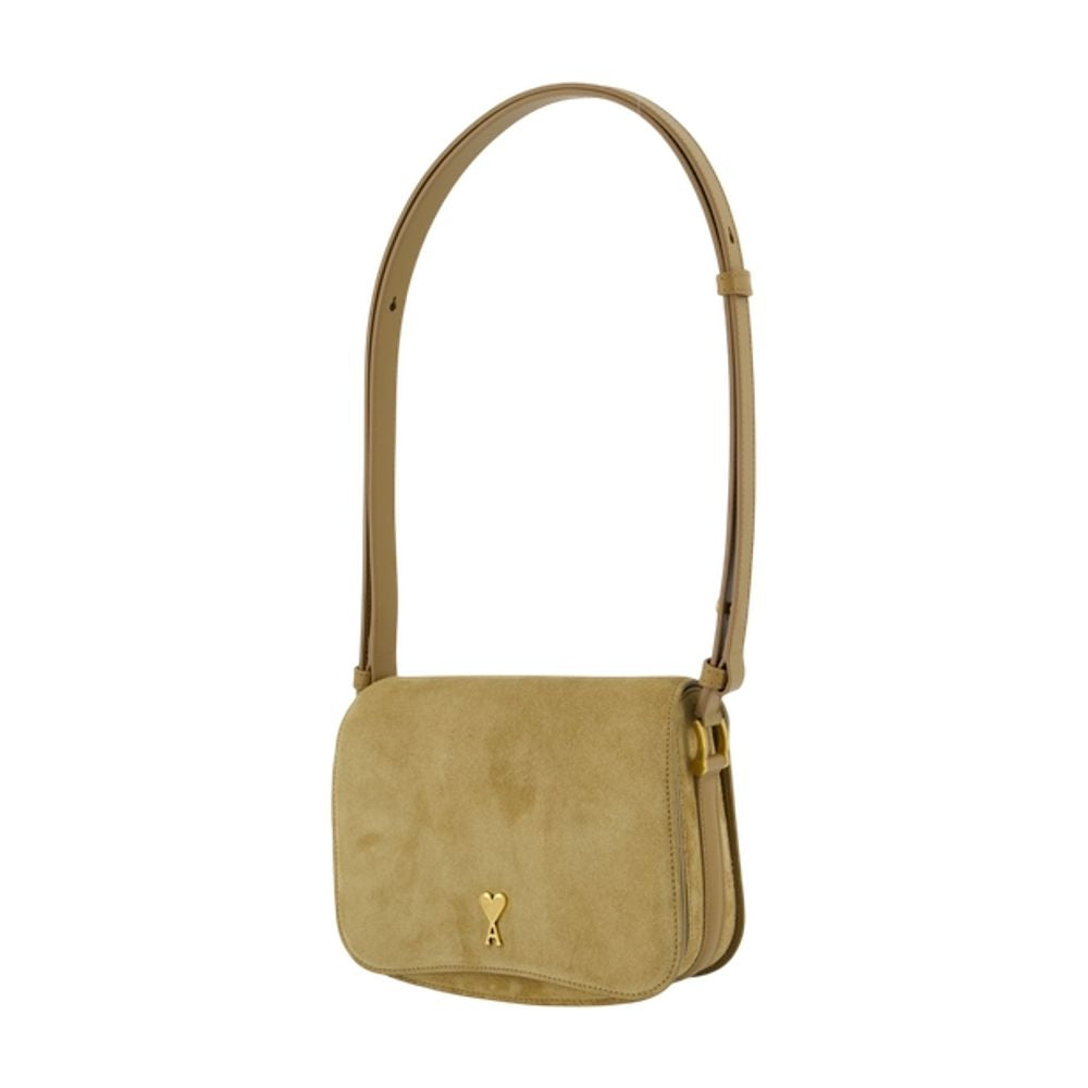 Umhängetasche Paris Paris – AMI Paris – Leder – Khaki