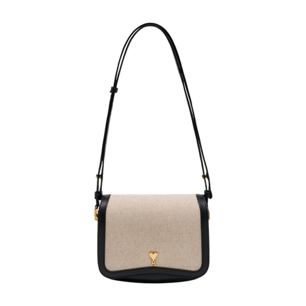 Schultertasche Paris Paris - AMI Paris - Leinwand - Multi