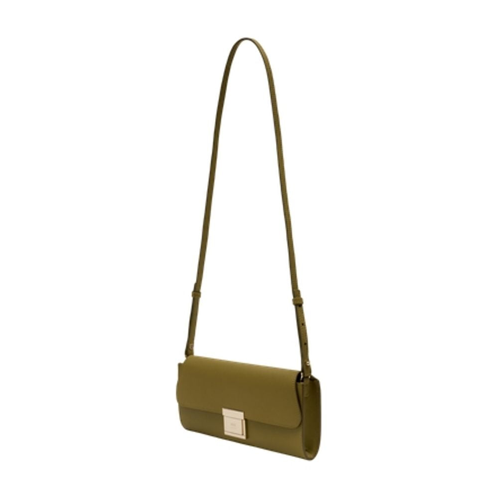 Mimi Clutch - AMI Paris - Leder - Khaki