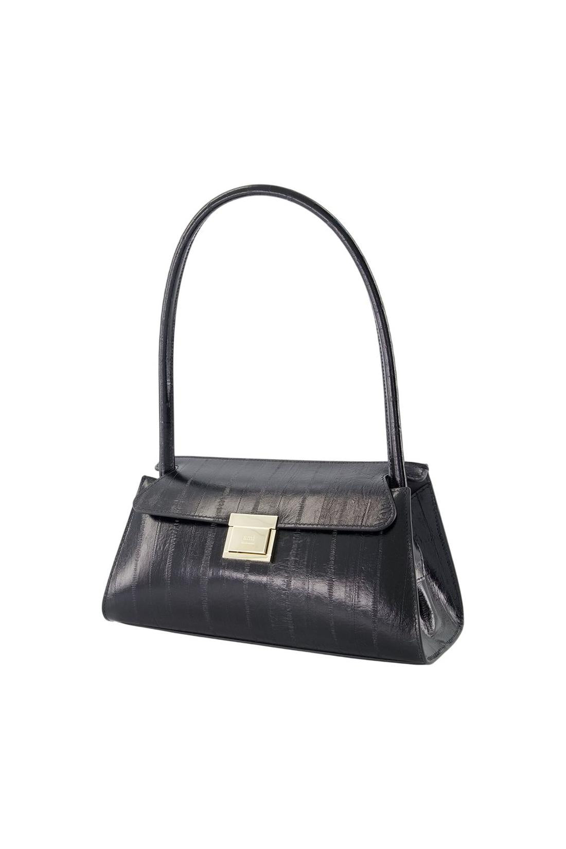 Small Mimi Handtasche - AMI Paris - Leder - Schwarz