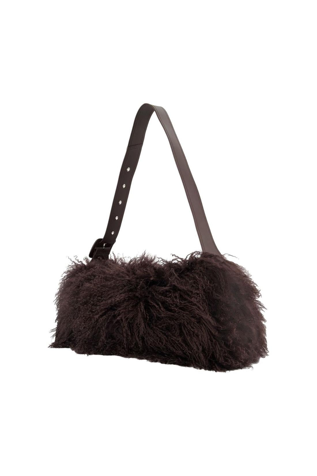 Etienne Small Schultertasche - AMI Paris - Leder - Braun