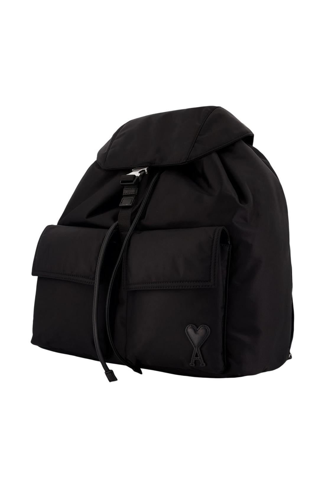 Marcel Rucksack - AMI Paris - Nylon - Schwarz