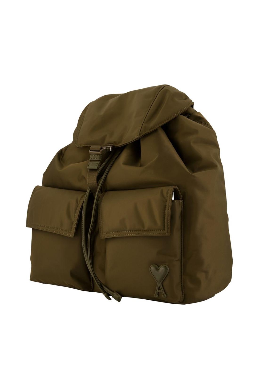Rucksack Marcel – AMI Paris – Nylon – Khaki