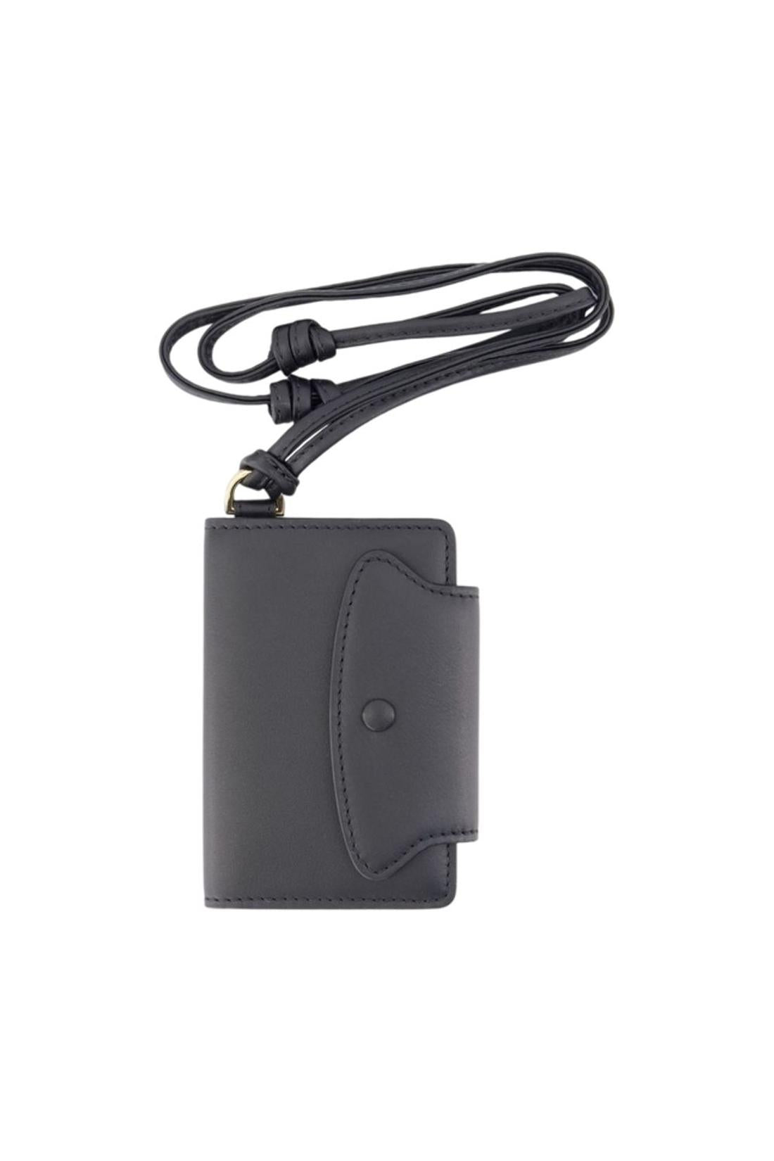 Mimi Notebook Charm - AMI Paris - Leder - Schwarz