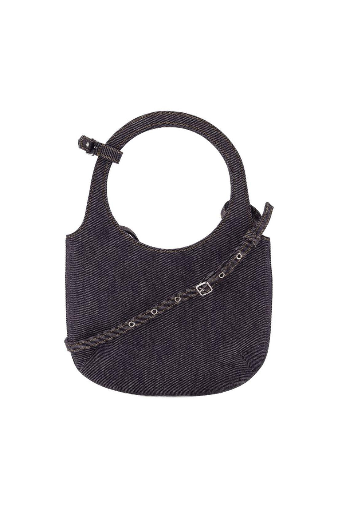 Holy Shoulder Bag - Courreges - Cotton - Grey