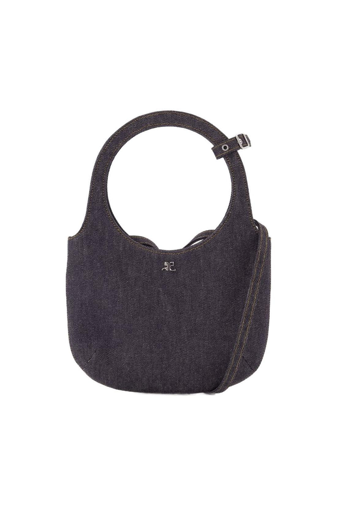 Holy Shoulder Bag - Courreges - Cotton - Grey