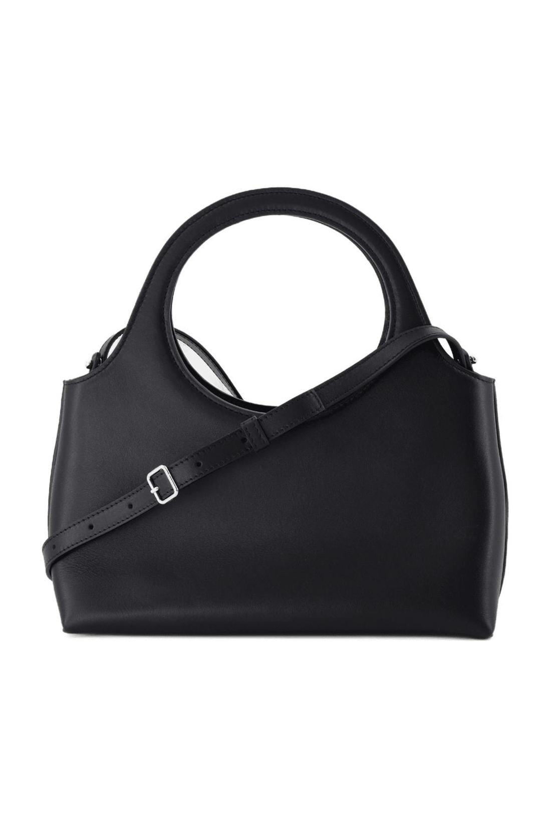 Courreges-Holy Day Schultertasche - Courreges - Leder - Schwarz-Taschen-Black-Deal-Outlet-by-ARCHIVIST