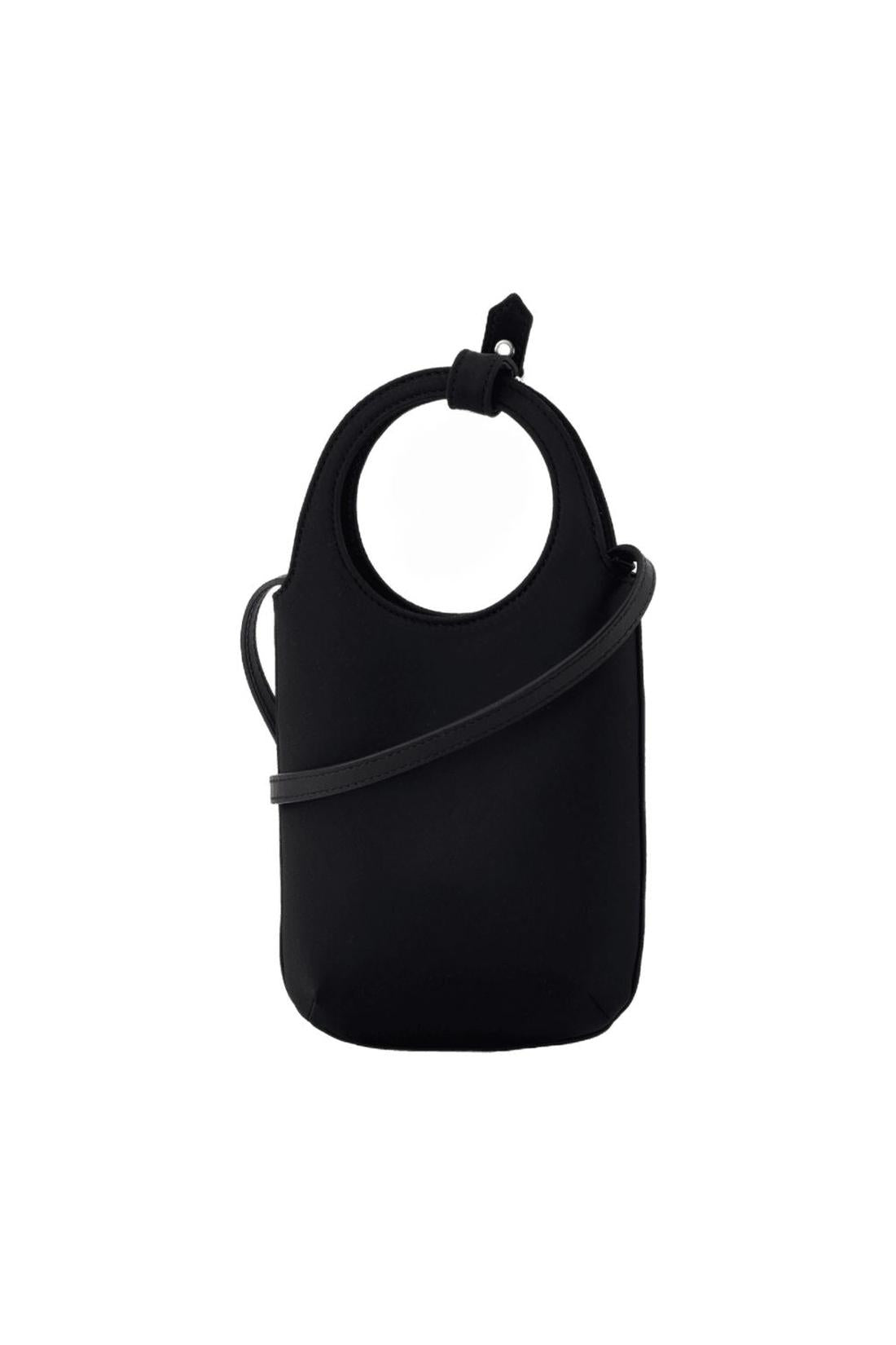 Courreges-Slim Holy Handtasche - Courreges - Satin - Schwarz-Taschen-Black-Deal-Outlet-by-ARCHIVIST