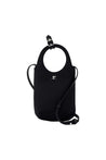 Courreges-Slim Holy Handtasche - Courreges - Satin - Schwarz-Taschen-Black-Deal-Outlet-by-ARCHIVIST