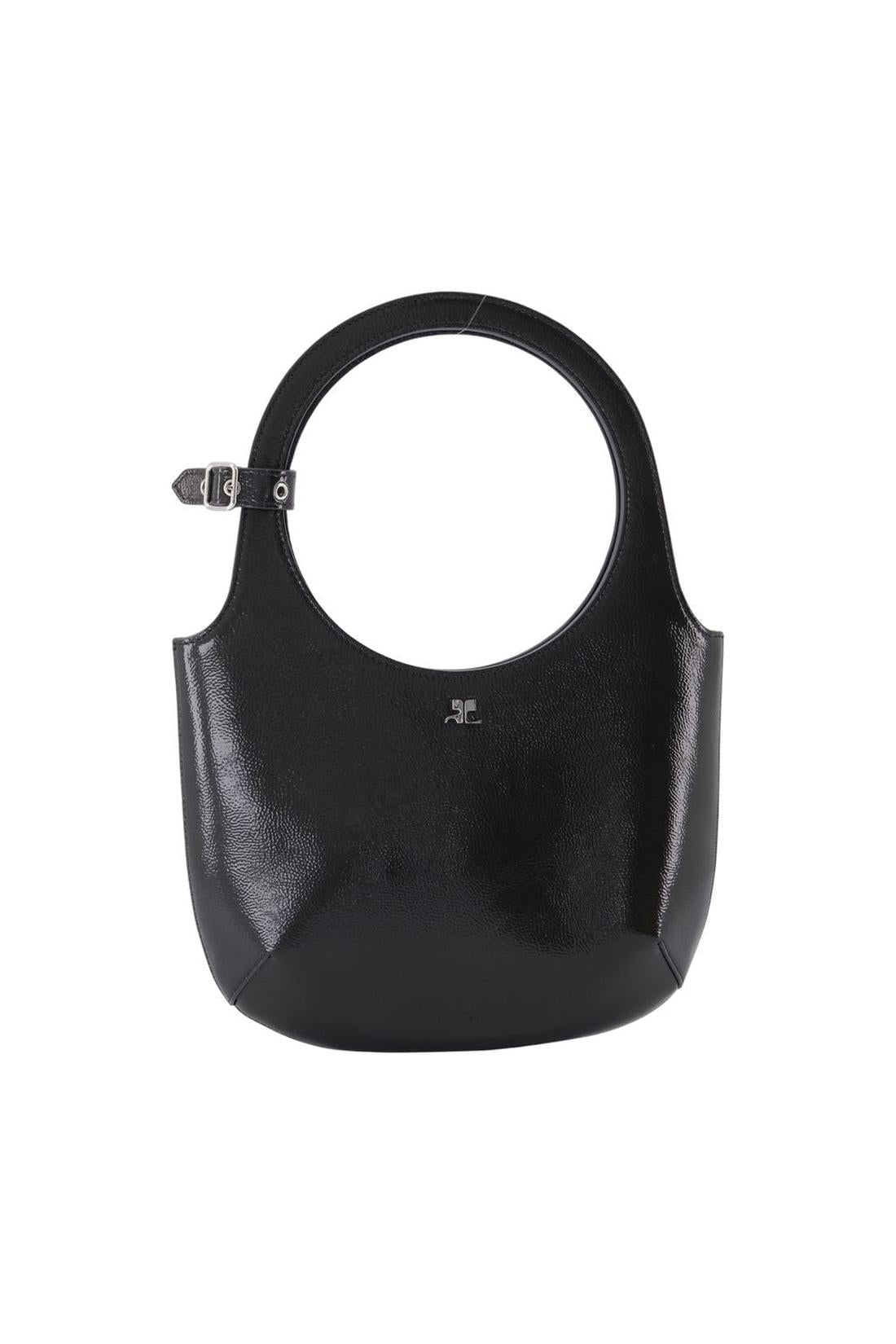 Courreges-Holy Handtasche - Courreges - Leder - Braun-Taschen-Black-Deal-Outlet-by-ARCHIVIST