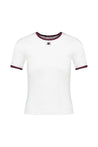 Courreges-Signature T-Shirt - Courreges - Baumwolle - Weiß-Shirts-Black-Deal-Outlet-by-ARCHIVIST