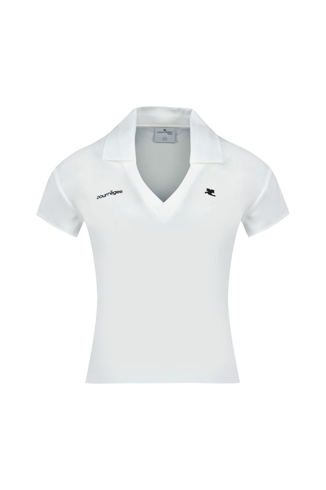 Polo Sports - Courreges - Synthetik - Weiß