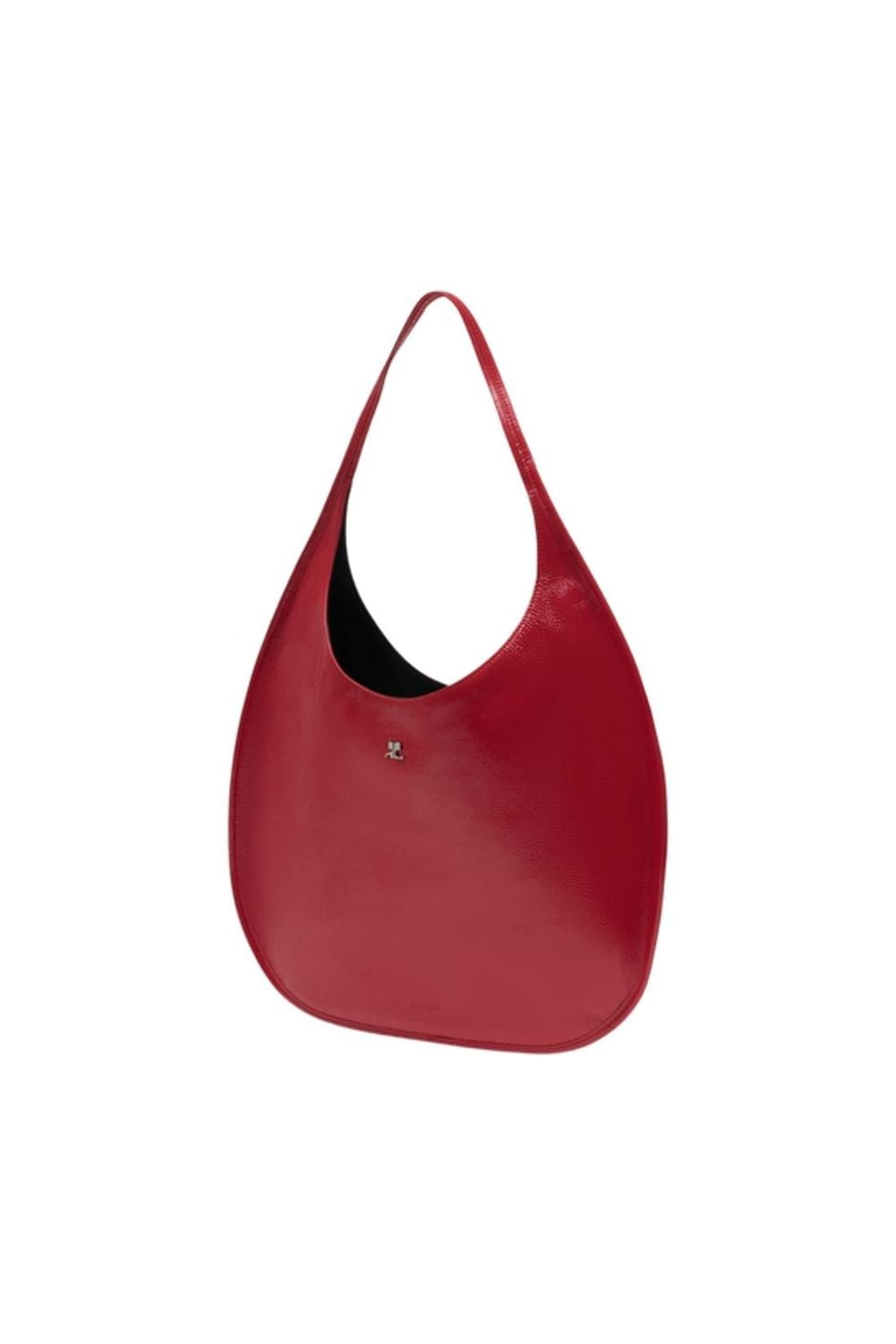 Flat Holy Schultertasche - Courreges - Leder - Rot