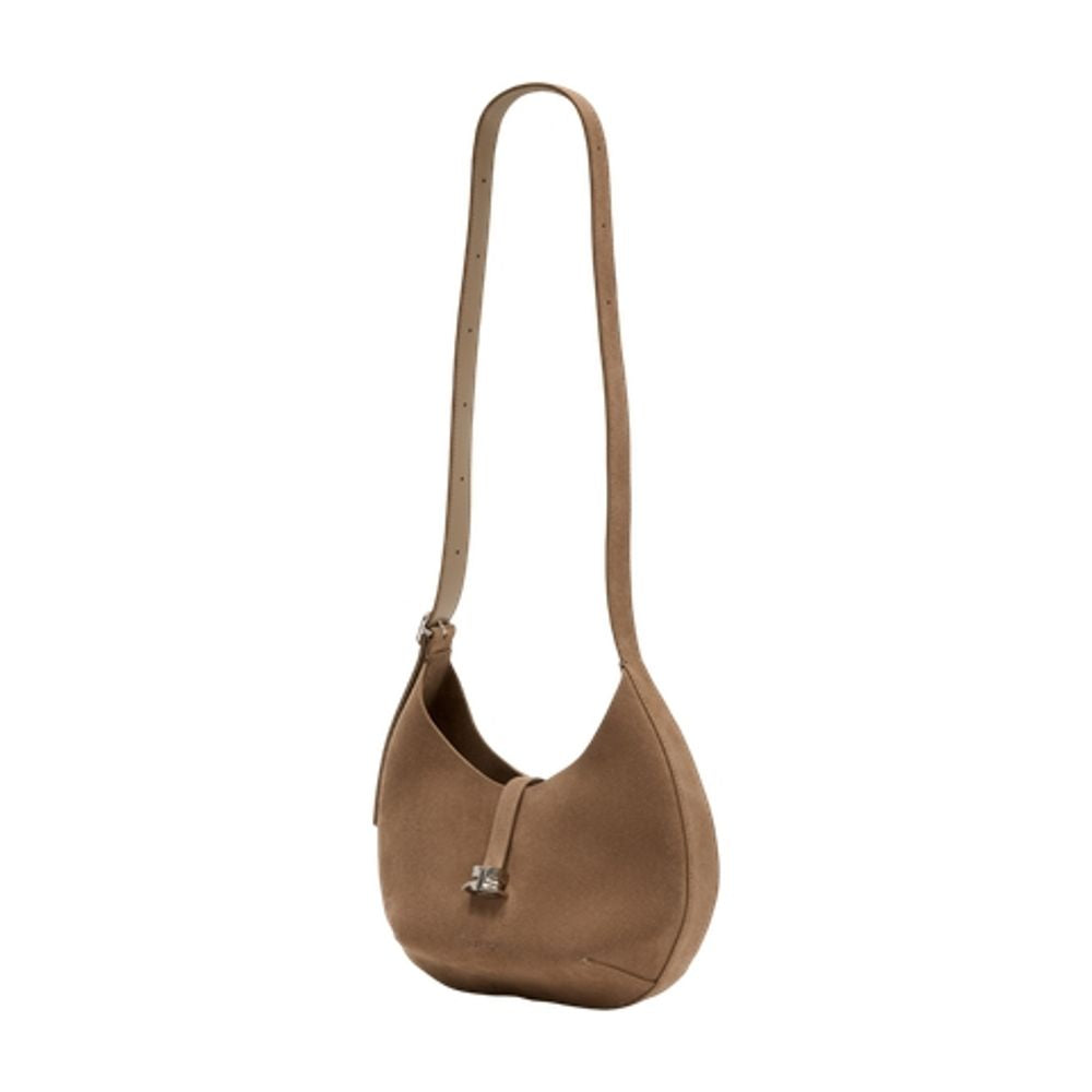 Umhängetasche Small Holy – Courreges – Leder – Beige