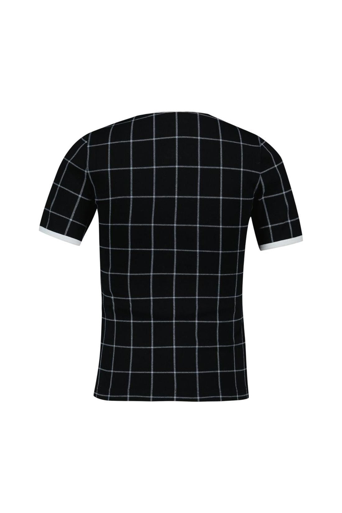 Signature Contrast T-Shirt - Courreges - Baumwolle - Multi-Shirts-Courreges-OUTLET-ARCHIVIST-ARCHIVE-SALE