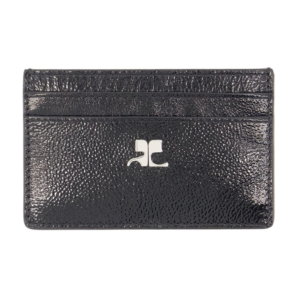 Ac-Kartenhalter - Courreges - Leder - Schwarz
