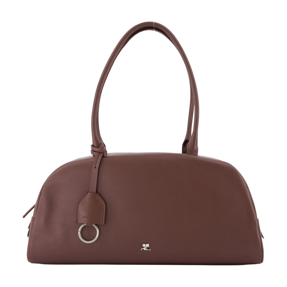 Monday Main Bag - Courreges - Leder - Bordeaux
