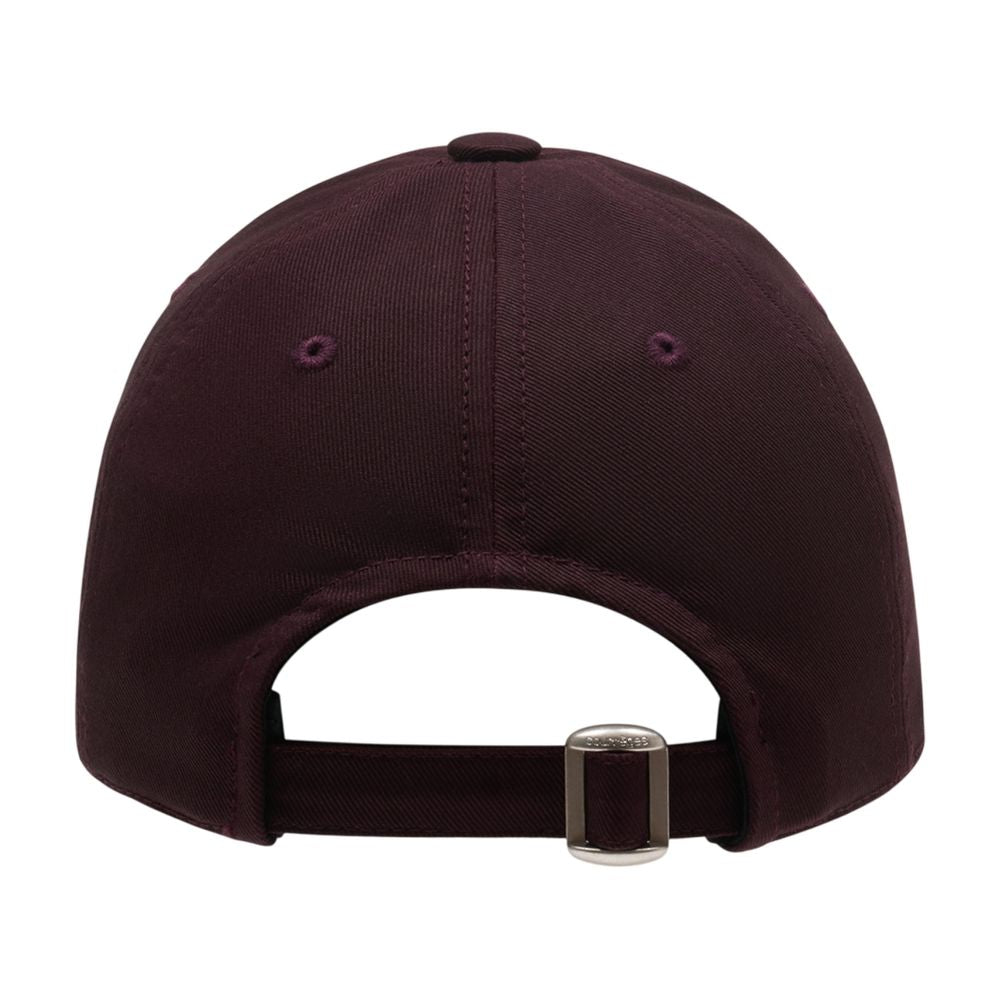 Ac Logo Cap - Courreges - Baumwolle - Bordeaux