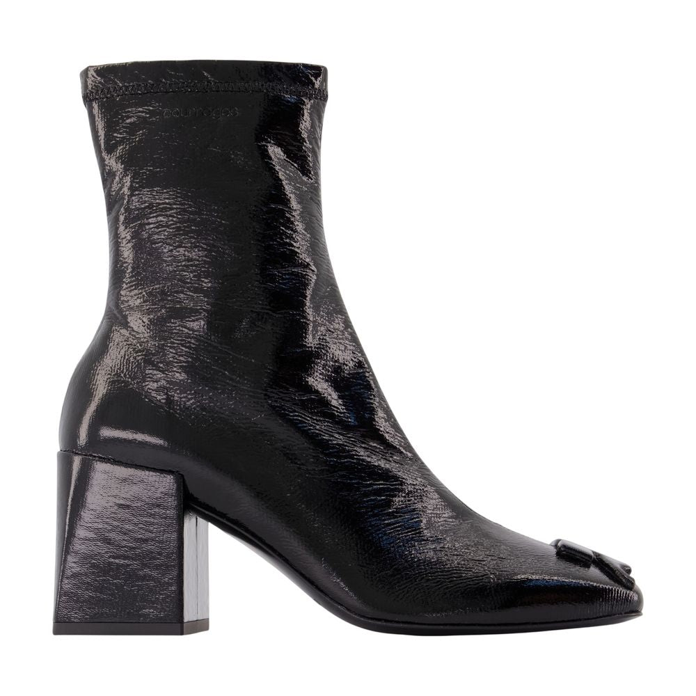 Stiefel Reedition - Courreges - Synthetik - Schwarz