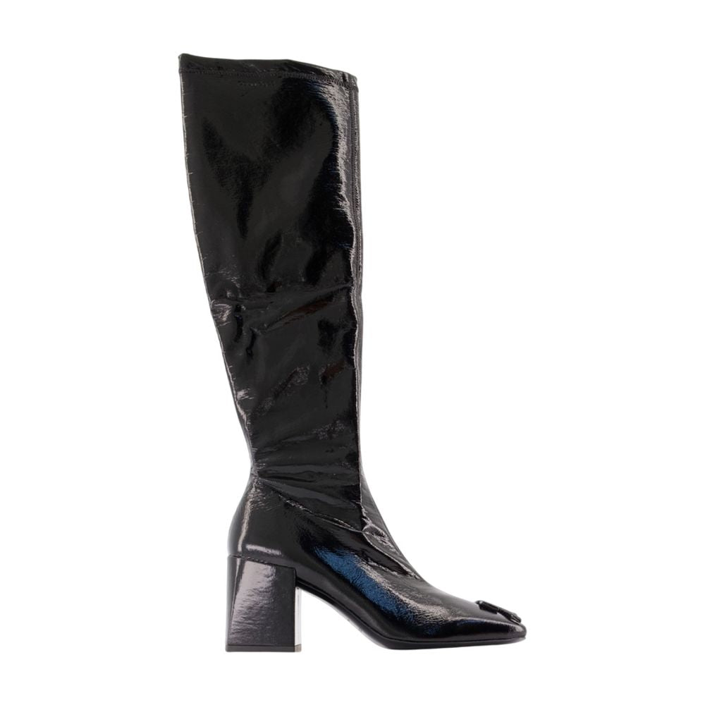 Stiefel Reedition Ac Vinyl Boots - Courreges - Synthetik - Schwarz