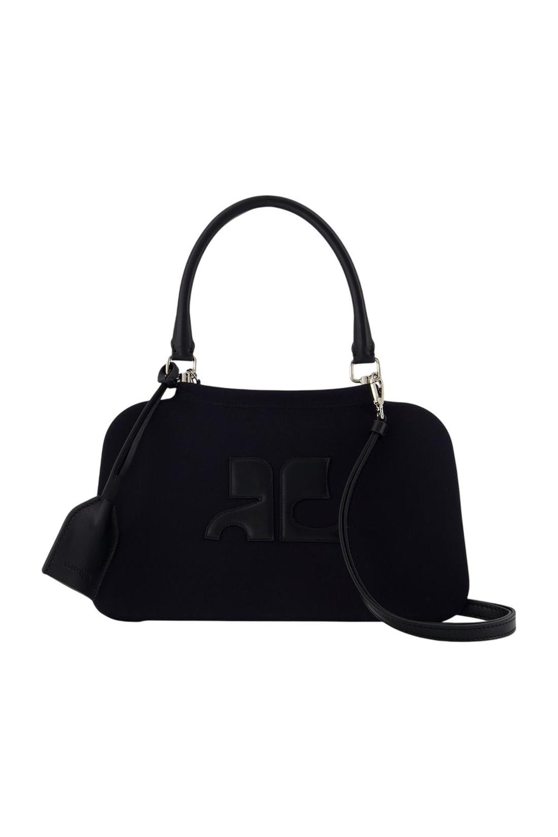 Handtasche Small Shadow – Courreges – Baumwolle – Schwarz