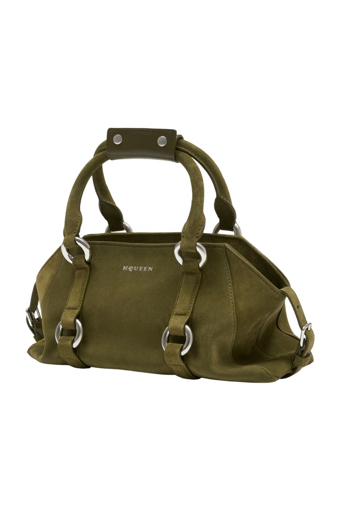 Farringdon Small Handtasche - Alexander McQueen - Leder - Grün