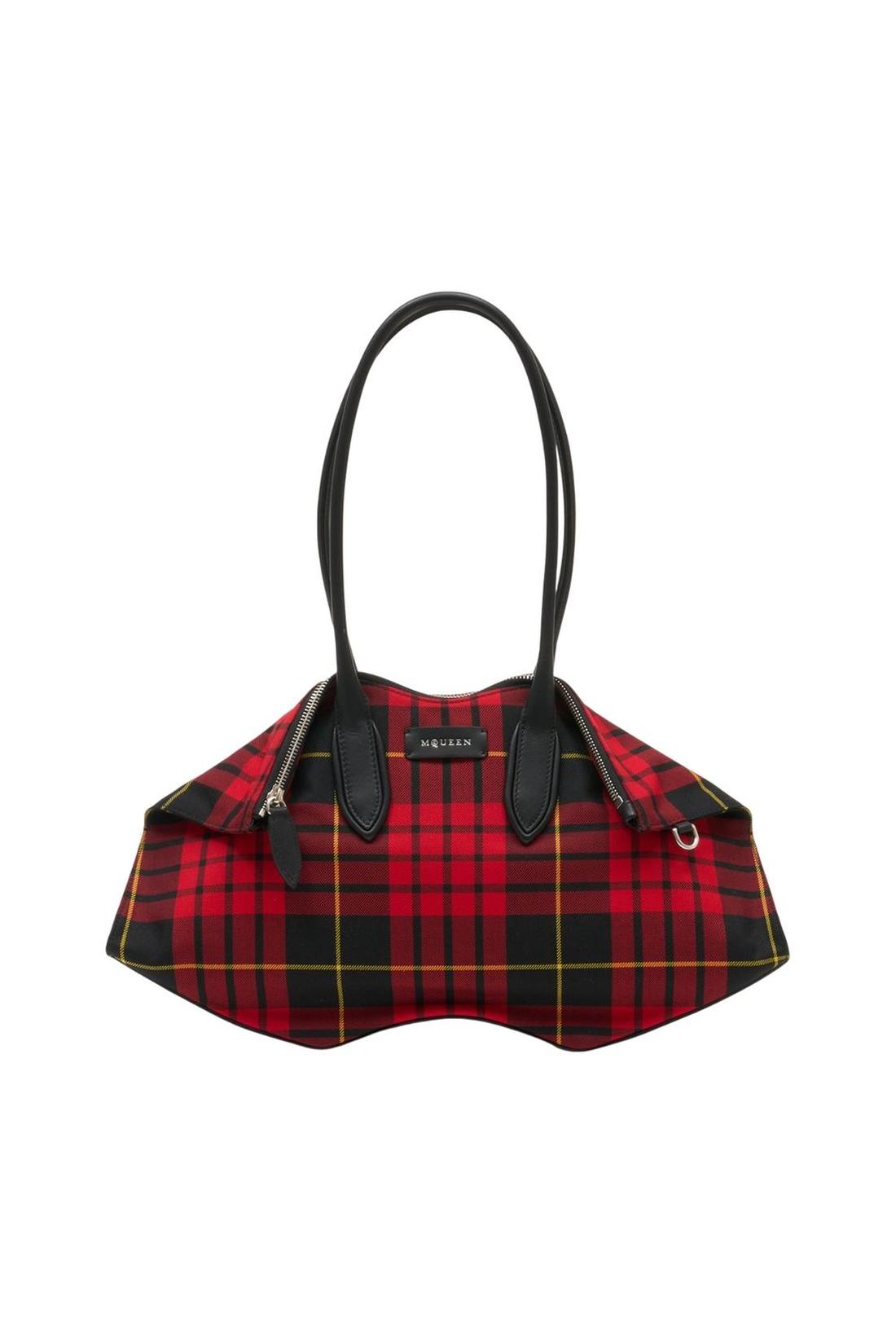 Manta-Schultertasche - Alexander McQueen - Baumwolle - Rot