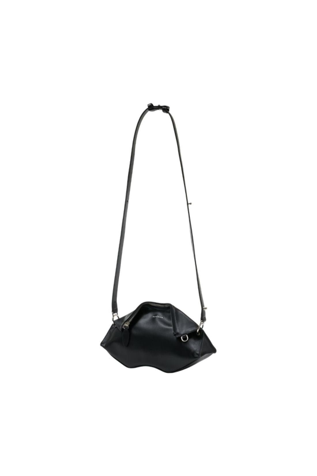 Manta-Pochette - Alexander McQueen - Leder - Schwarz-Taschen-Alexander McQueen-ARCHIVIST