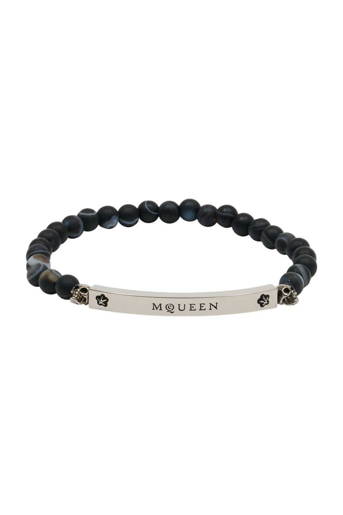 Skl &amp; Beads Armband - Alexander McQueen - Synthetisch - Schwarz