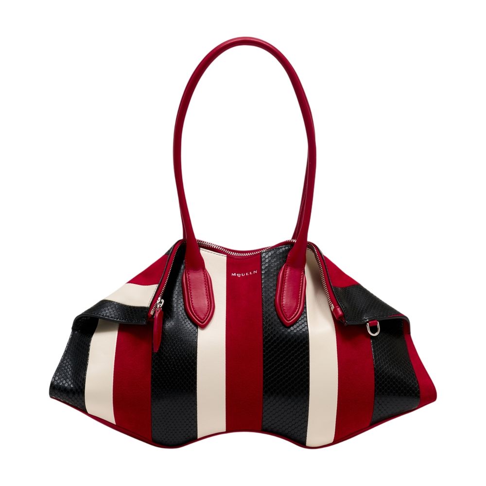 Manta-Schultertasche - Alexander McQueen - Leder - Multi