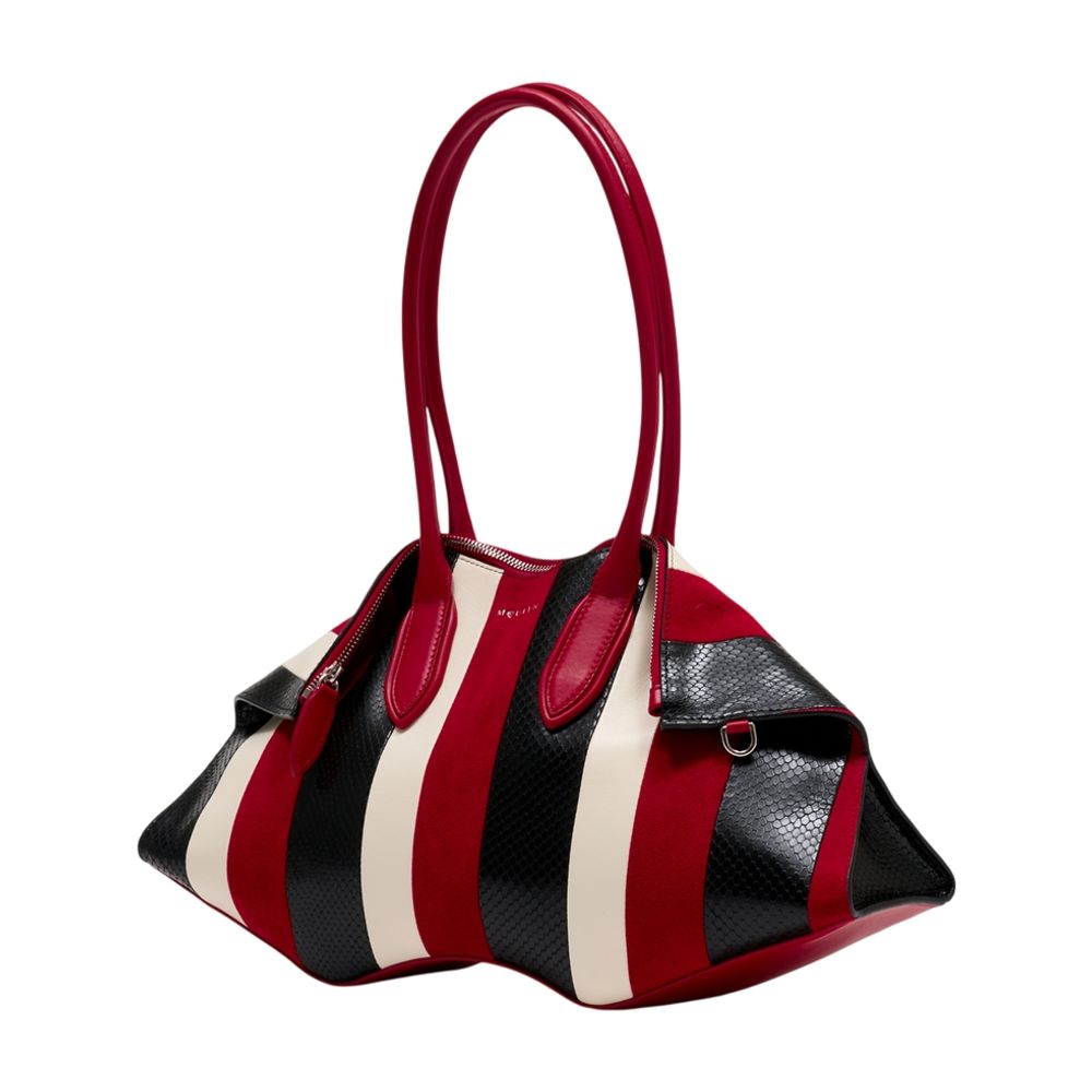 Manta-Schultertasche - Alexander McQueen - Leder - Multi