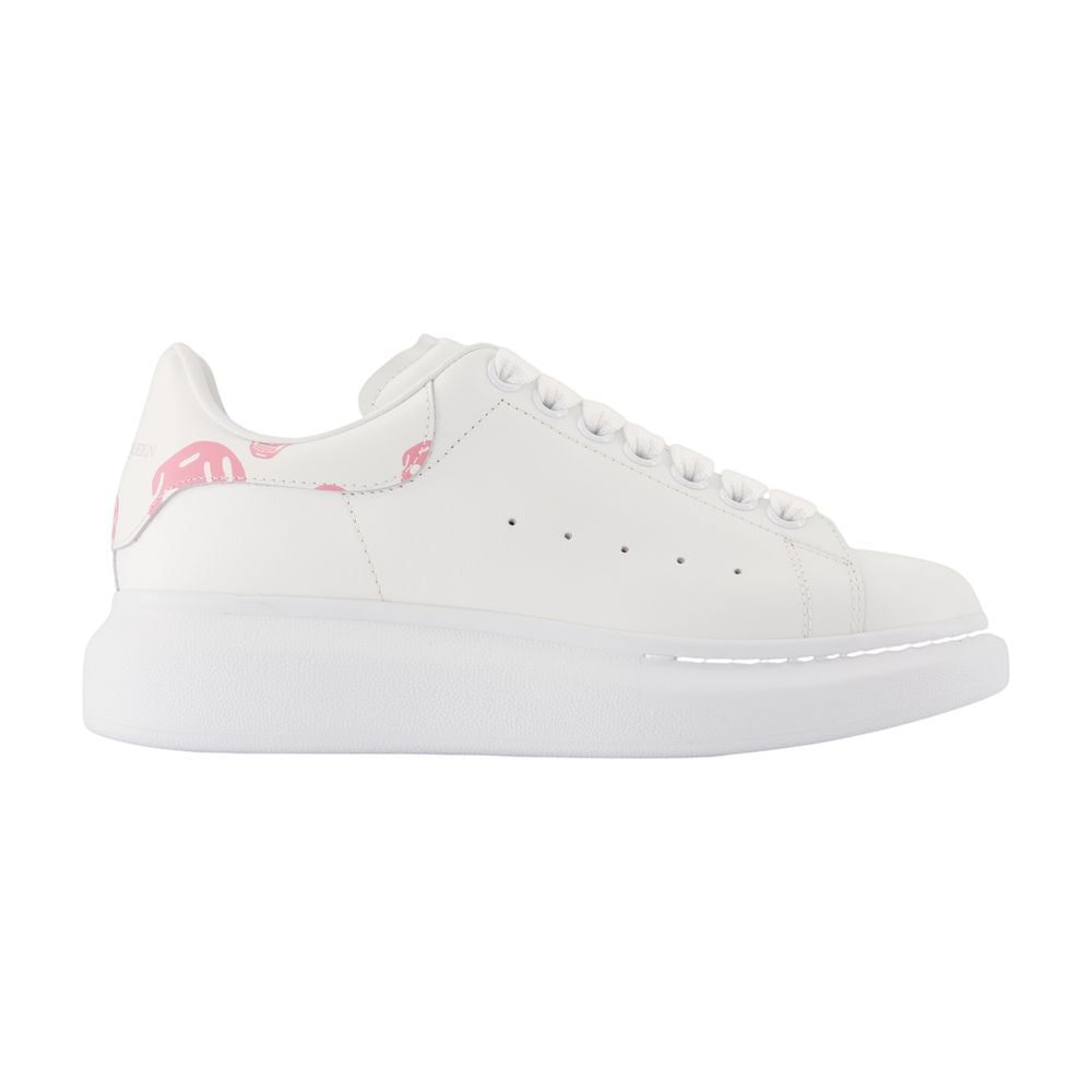 Oversized Sneakers - Alexander Mcqueen - White - Leather