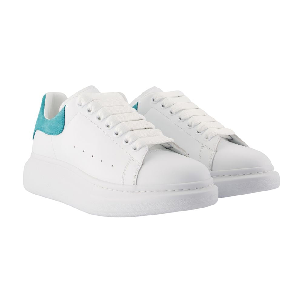 Oversized Sneakers - Alexander Mcqueen - White - Leather