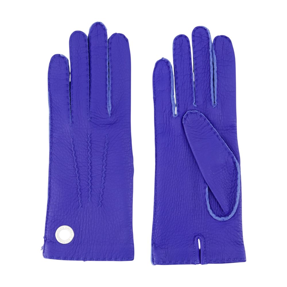 Handschuhe - AMI Paris - Leder - Blau