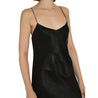Saint Laurent-Saint Laurent Satin Long Dress-WOMEN CLOTHING-Black-Deal-Outlet-by-ARCHIVIST