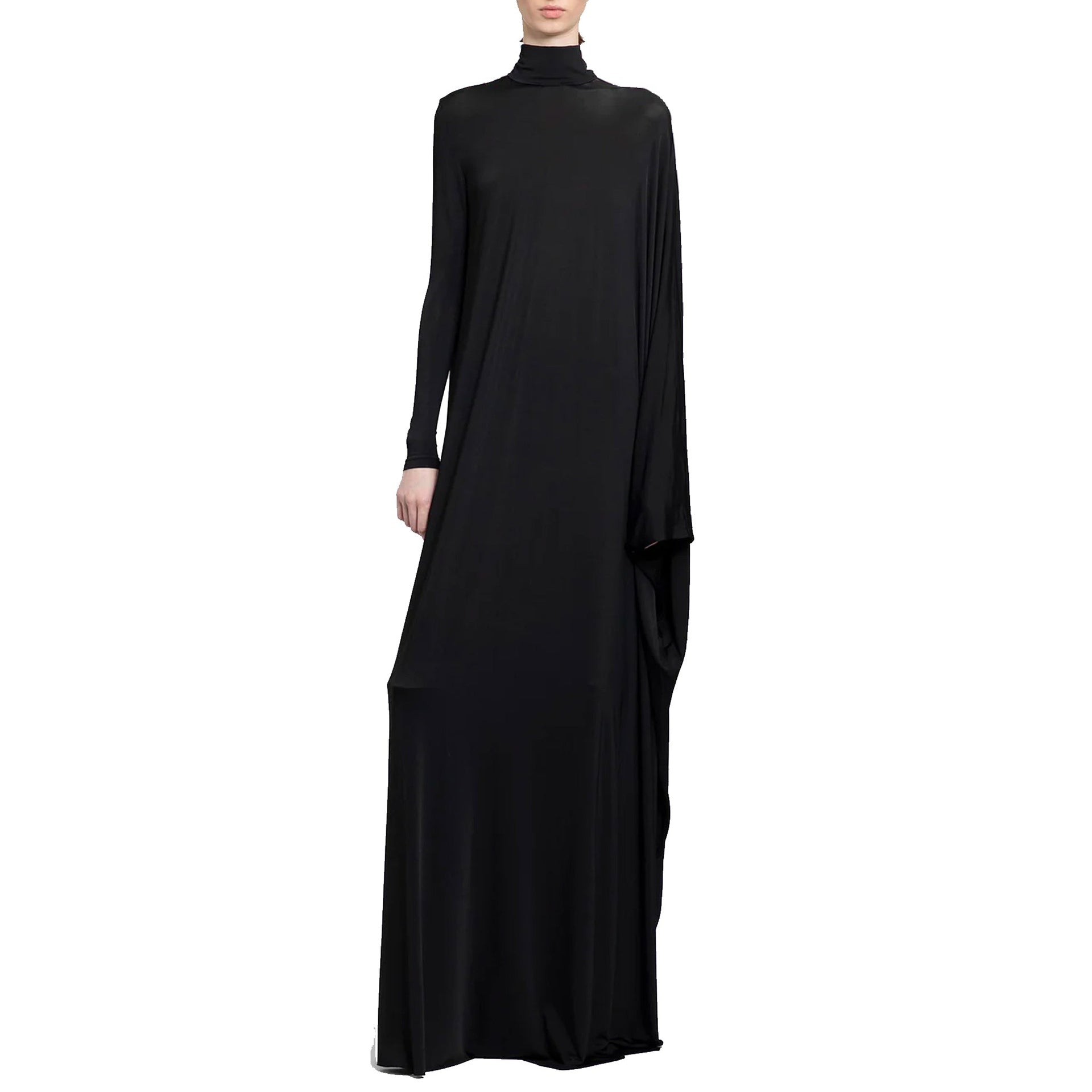 Balenciaga-Balenciaga Minimal Maxi Dress-WOMEN CLOTHING-Black-Deal-Outlet-by-ARCHIVIST