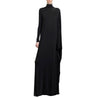 Balenciaga-Balenciaga Minimal Maxi Dress-WOMEN CLOTHING-Black-Deal-Outlet-by-ARCHIVIST