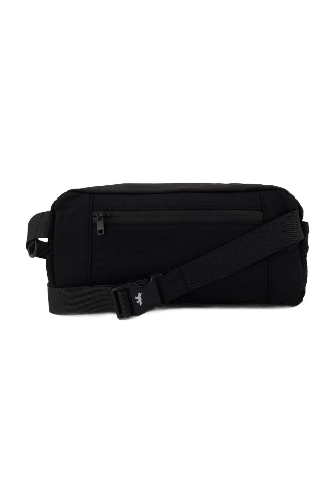 Flash Fox Banana Bag - Maison Kitsune - Nylon - Black