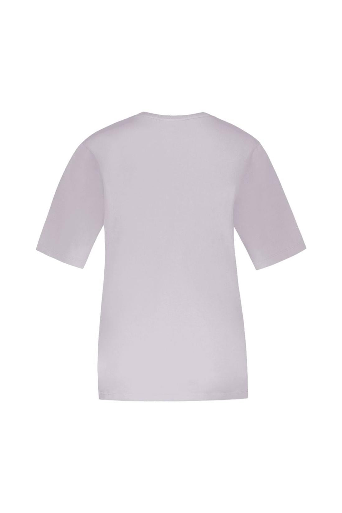 Handwriting T-Shirt - Maison Kitsune - Cotton - Purple