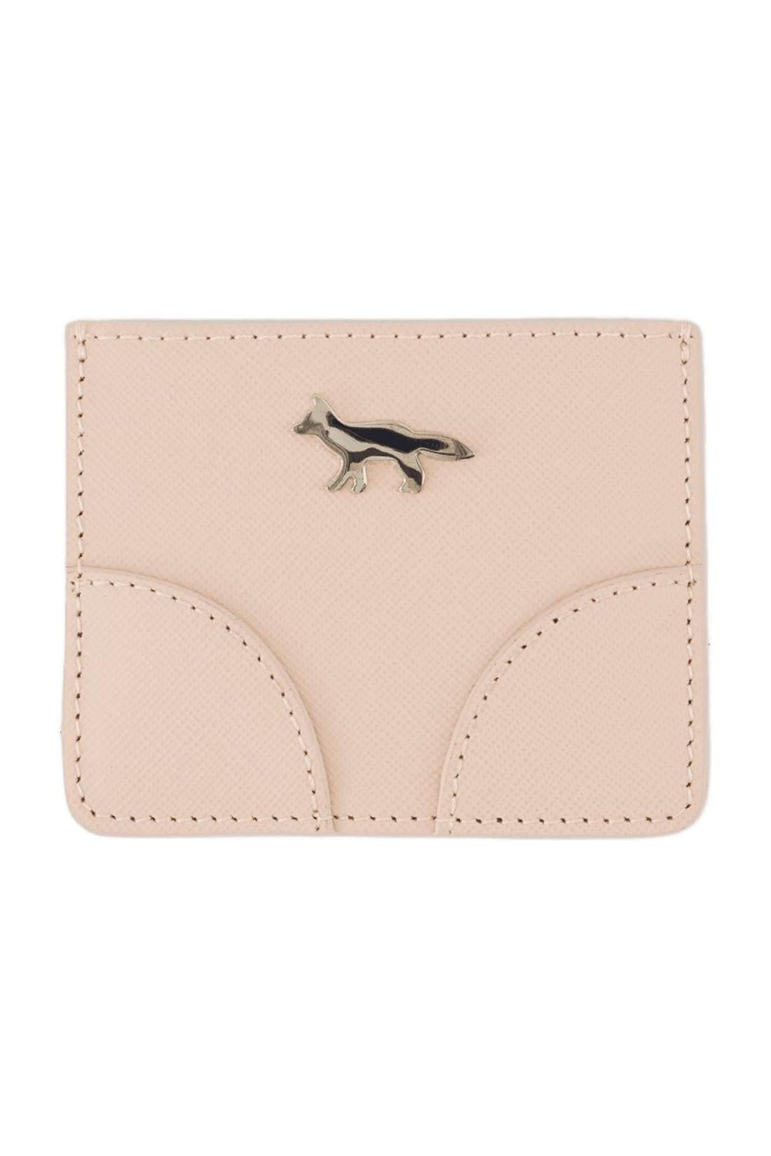 Kartenhalter Boogie - Maison Kitsune - Leder - Pink