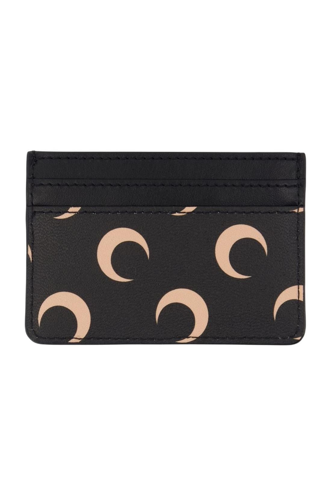 Marine Serre-Moon Kartenhalter - Marine Serre - Synthetik - Schwarz-Outdoor-Black-Deal-Outlet-by-ARCHIVIST