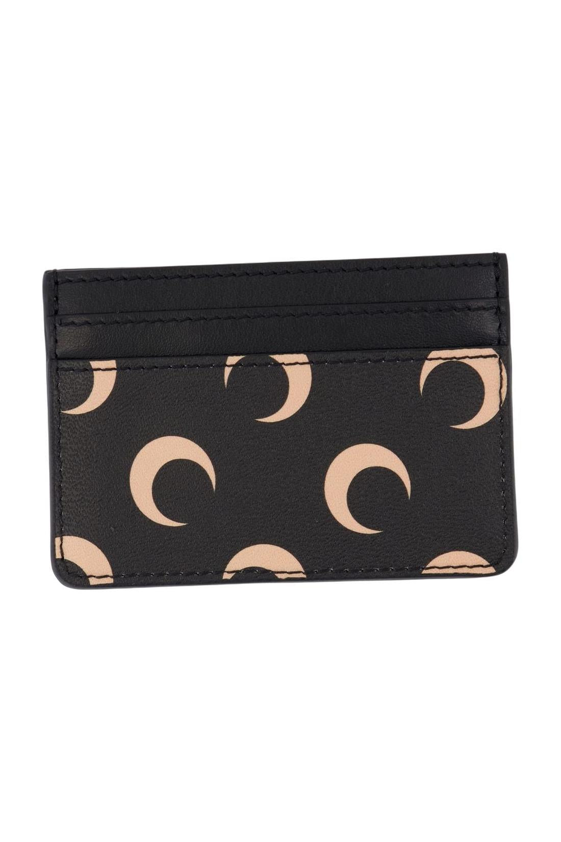 Marine Serre-Moon Kartenhalter - Marine Serre - Synthetik - Schwarz-Outdoor-Black-Deal-Outlet-by-ARCHIVIST