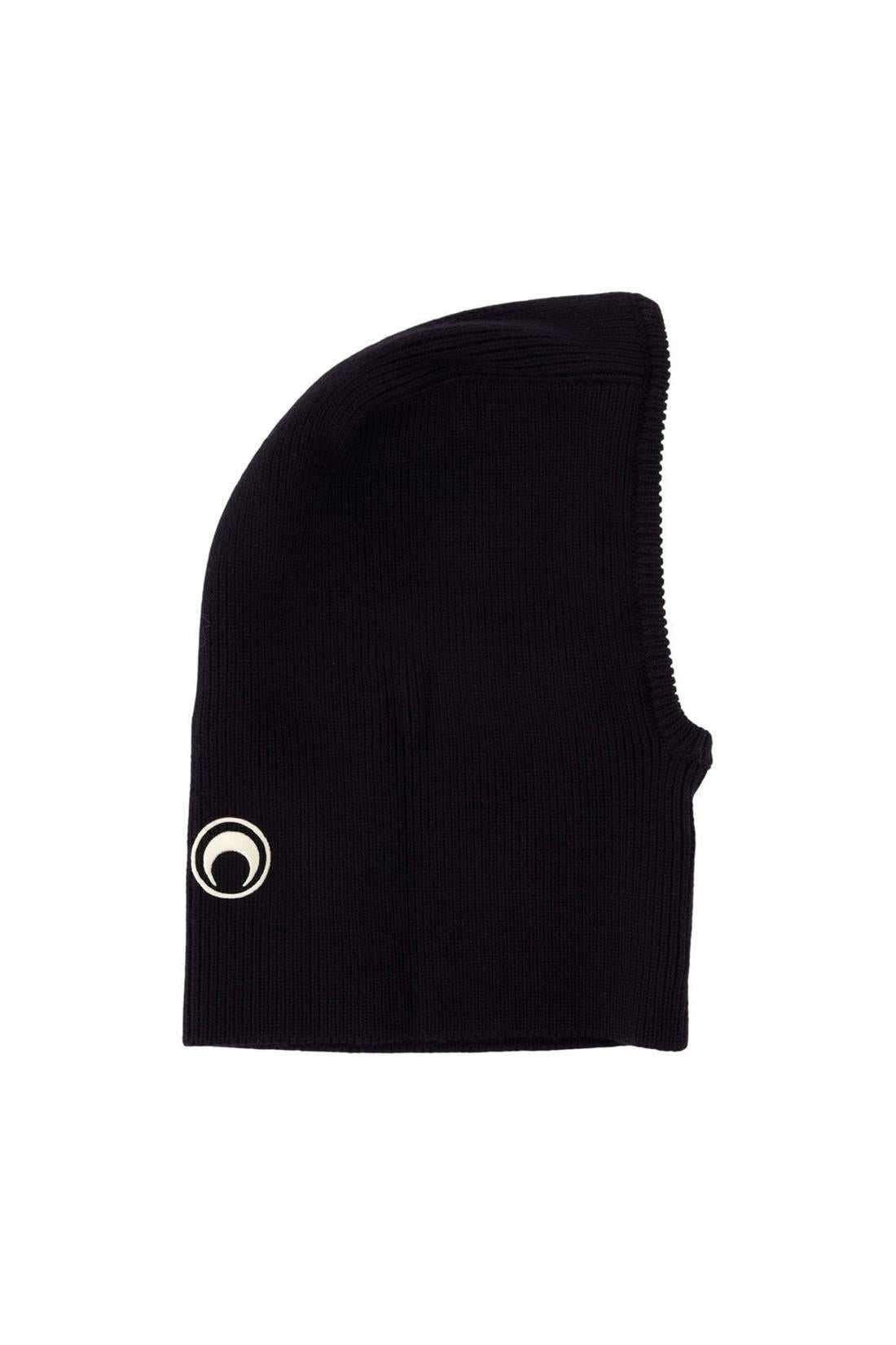 Marine Serre-Kapuze - Marine Serre - Wolle - Schwarz-Outdoor-Black-Deal-Outlet-by-ARCHIVIST