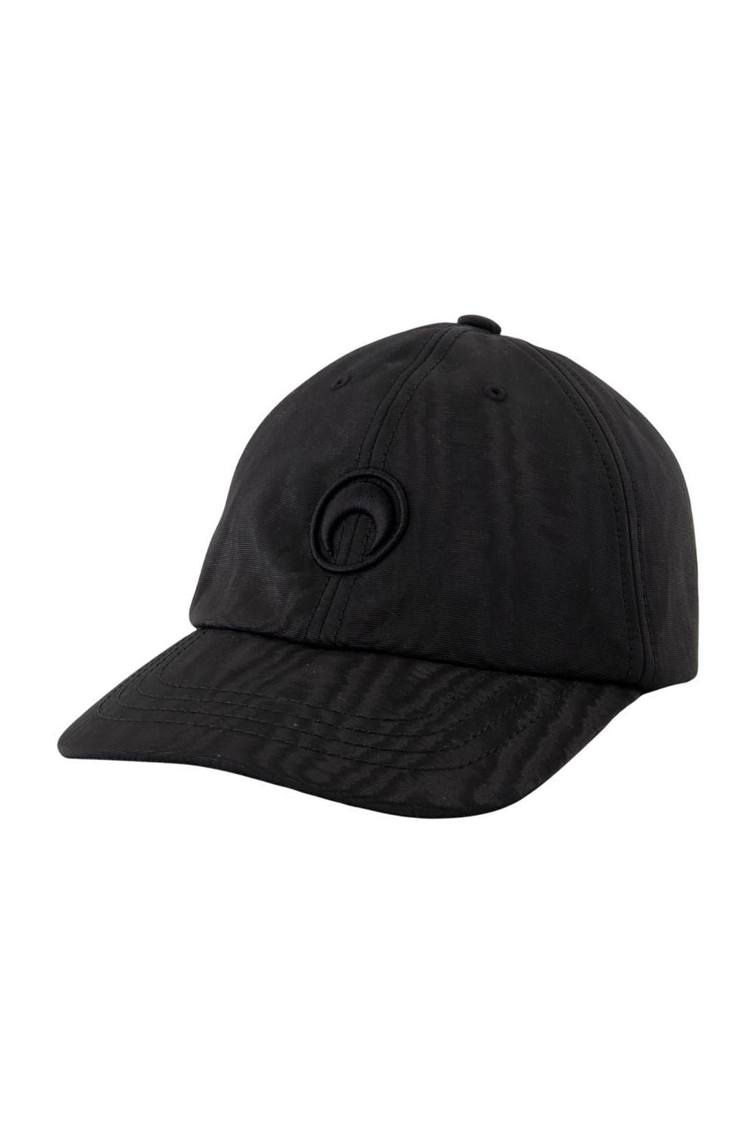 Moire Cap - Marine Serre - Synthetik - Schwarz-Outdoor-Marine Serre-One size-black-ARCHIVIST